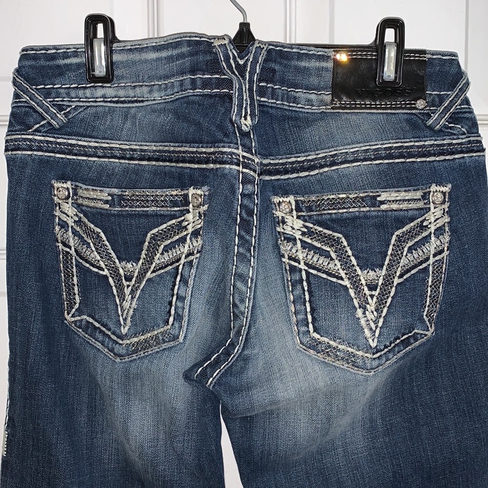 Vigoss Rhinestone button jeans - Picture 4 of 4